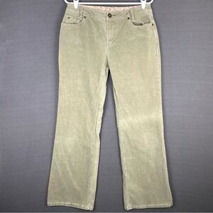 Ruff Hewn Corduroy Bootcut Jeans Women's 31x30 Tan Y2K Western Cowgirl